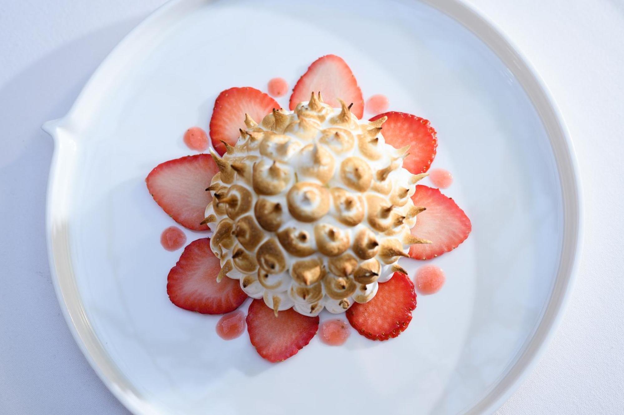 فيلنيوس فندق ريليه آند شاتو ستيكلياي المظهر الخارجي الصورة Baked Alaska